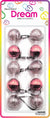 DREAM P/T 25MM 5PC G/PINK