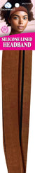 DREAM H/BAND SILICONE LINED BROWN