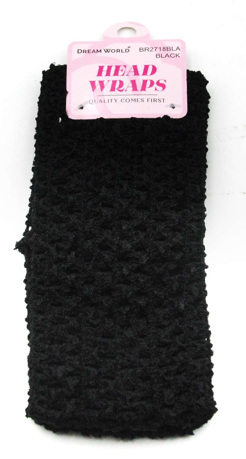 DREAM H/BAND BALLERINA 6CM 2PC BLACK