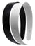 DREAM H/BAND PLASTIC MEDIUM 2.5CM BK / WH