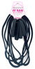DREAM H/PONYTAIL HOLDER COMBO WIDE 6PC BLACK