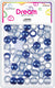 DREAM BEAD 18MM 52PC G/BLUE