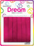 DREAM H/RIBBON HOT PINK 6PC