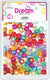 DREAM BEAD 14MM 120PC CLR ASST