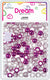 DREAM BEAD 14MM 120PC G/PINK