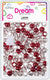 DREAM BEAD 14MM 120PC G/RED