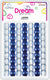DREAM BEAD 16MM 62PC G/BLUE
