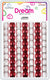 DREAM BEAD 16MM 62PC G/RED