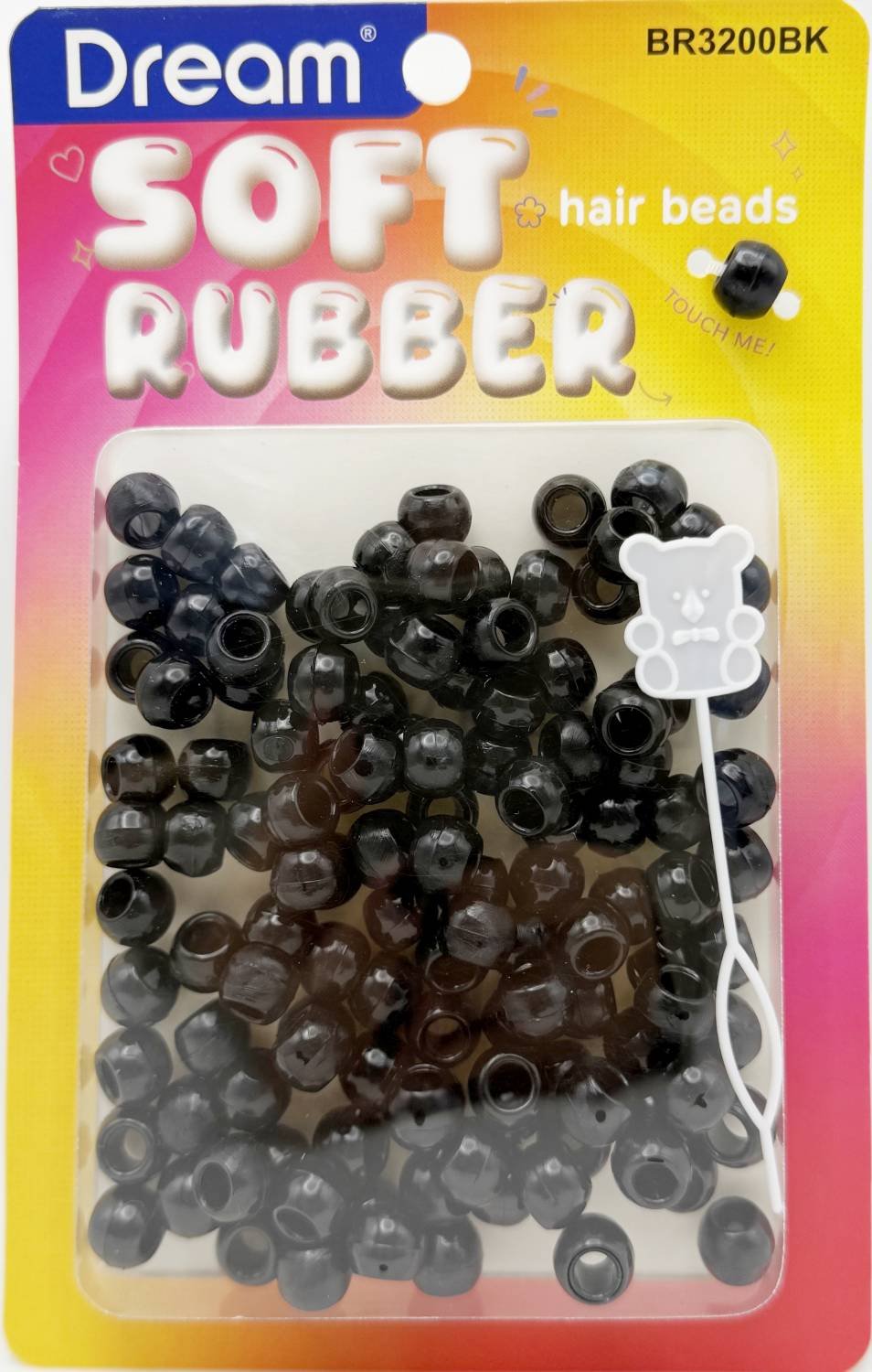 DREAM BEAD SOFT RUBBER BLACK