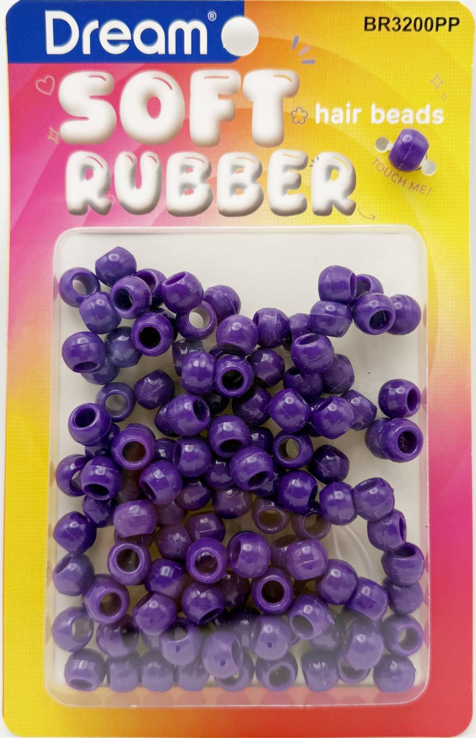 DREAM BEAD SOFT RUBBER PURPLE