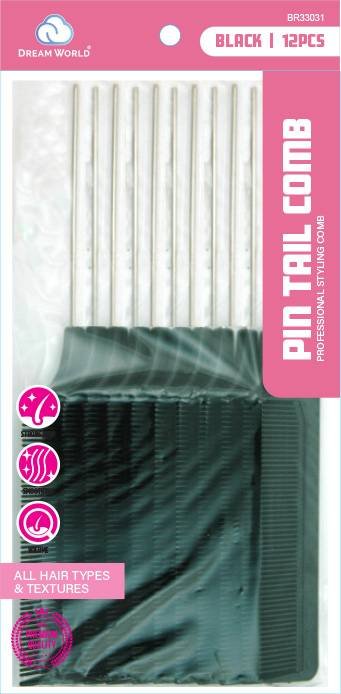 DREAM COMB BULK PINTAIL BLACK