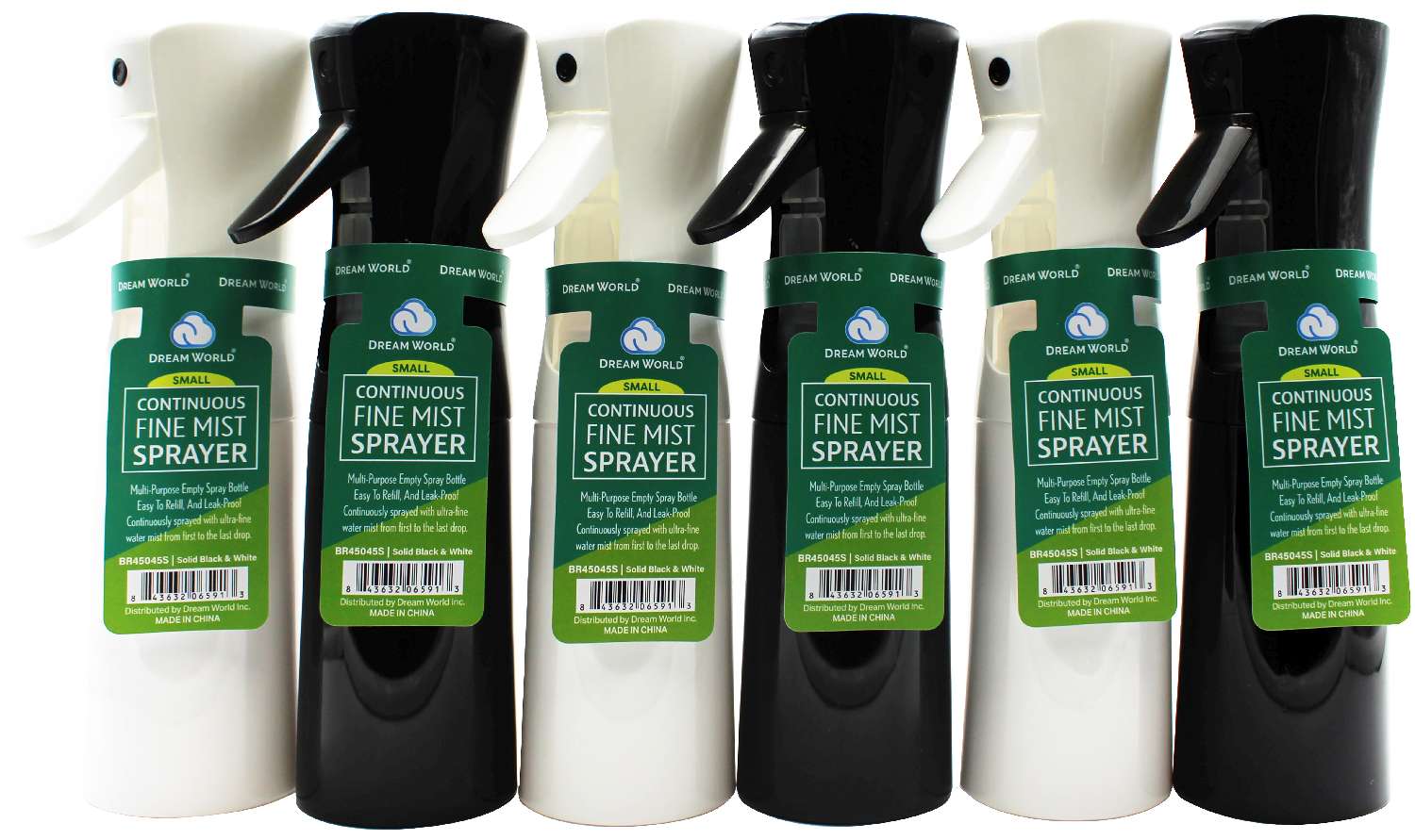 DREAM BOTTLE SPRAY MIST SMALL SOLID B/W