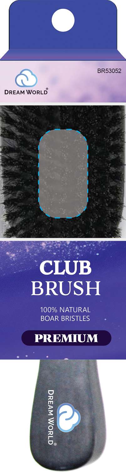 DREAM BRUSH PREMIUM BOAR BRISTLE CLUB
