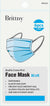 BR MASK FACE DISPOSABLE 6PC/PK BLUE