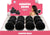 DREAM SHAMPOO BRUSH MASSAGE 12PC BLACK