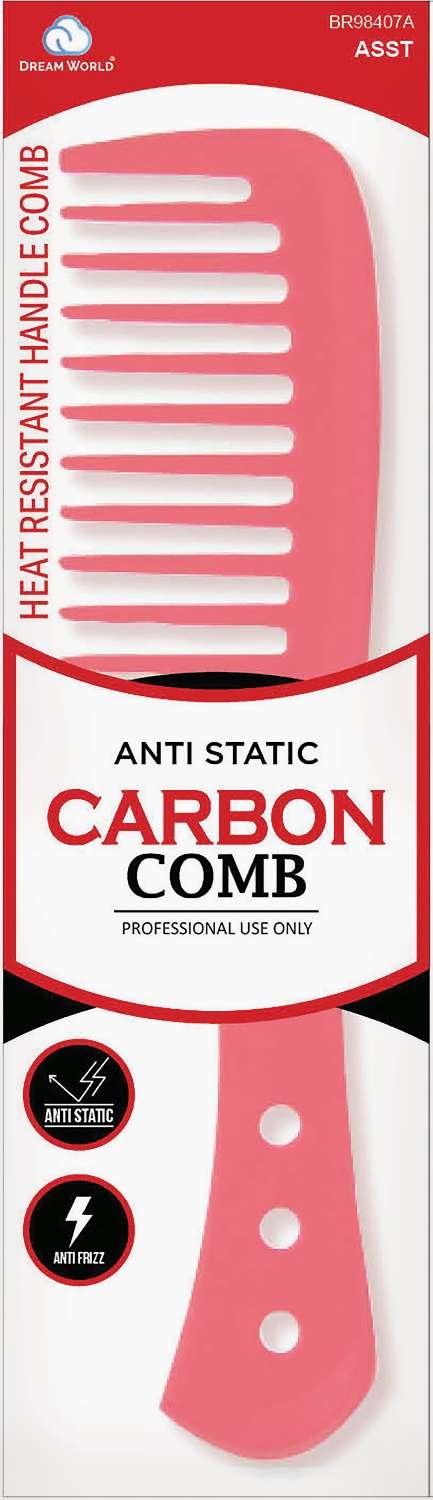 DREAM COMB CARBON BONE RAKE ASST