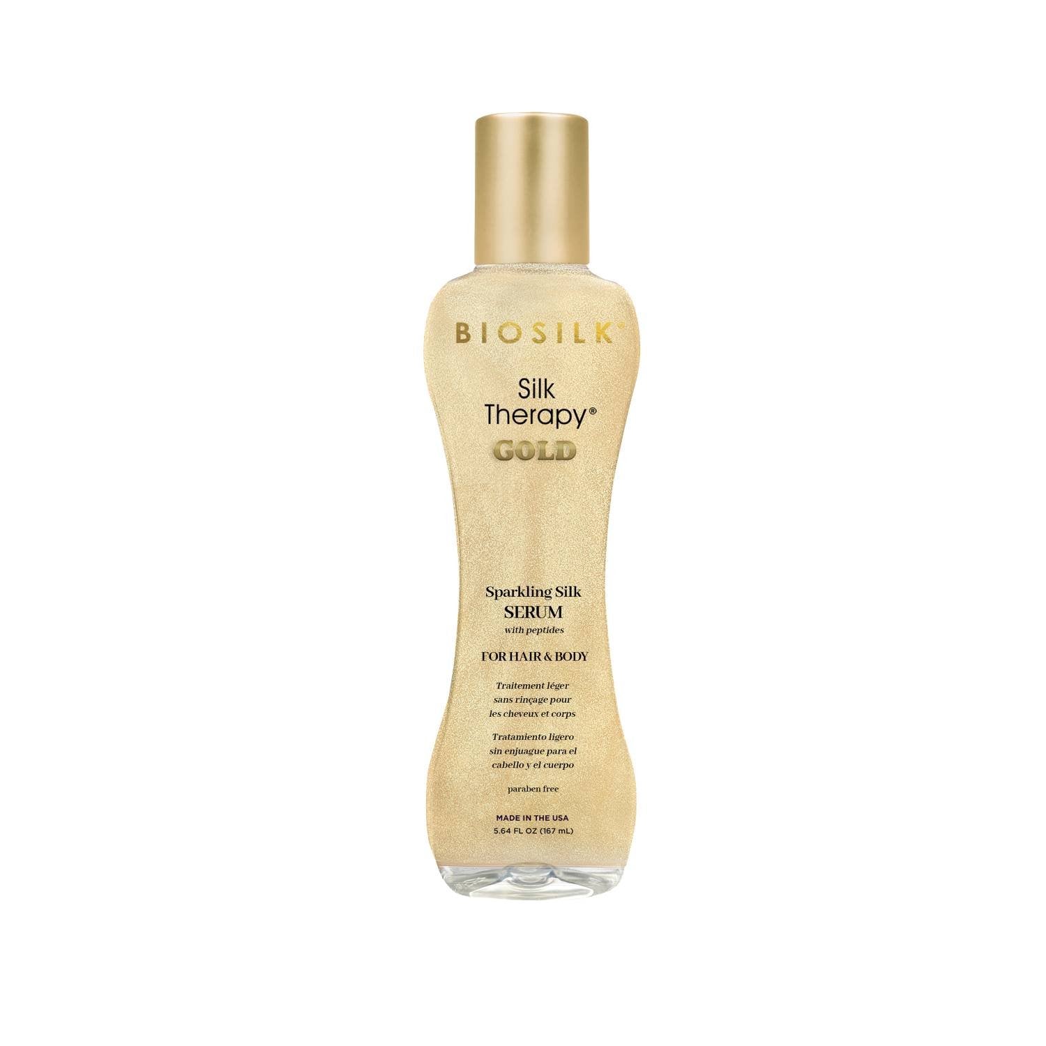 BIOSILK GOLD SPARKLING SILK SERUM 5.64 OZ