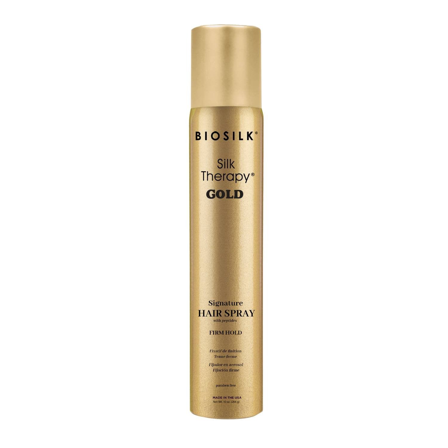 BIOSILK GOLD HAIR SPRAY 10 OZ