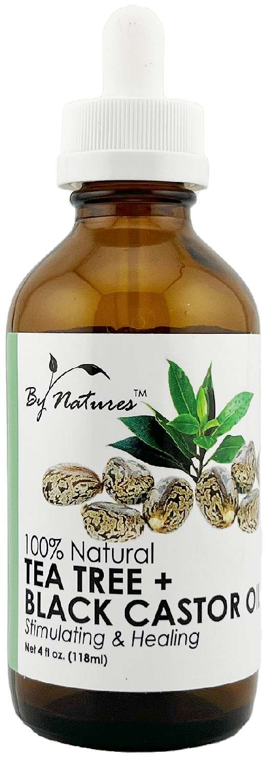 BYN BLACK CASTOR OIL TEA TREE 4 OZ