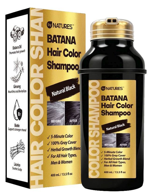 BYN BATANA COLOR SHAMPOO N/BLACK 13.5 OZ