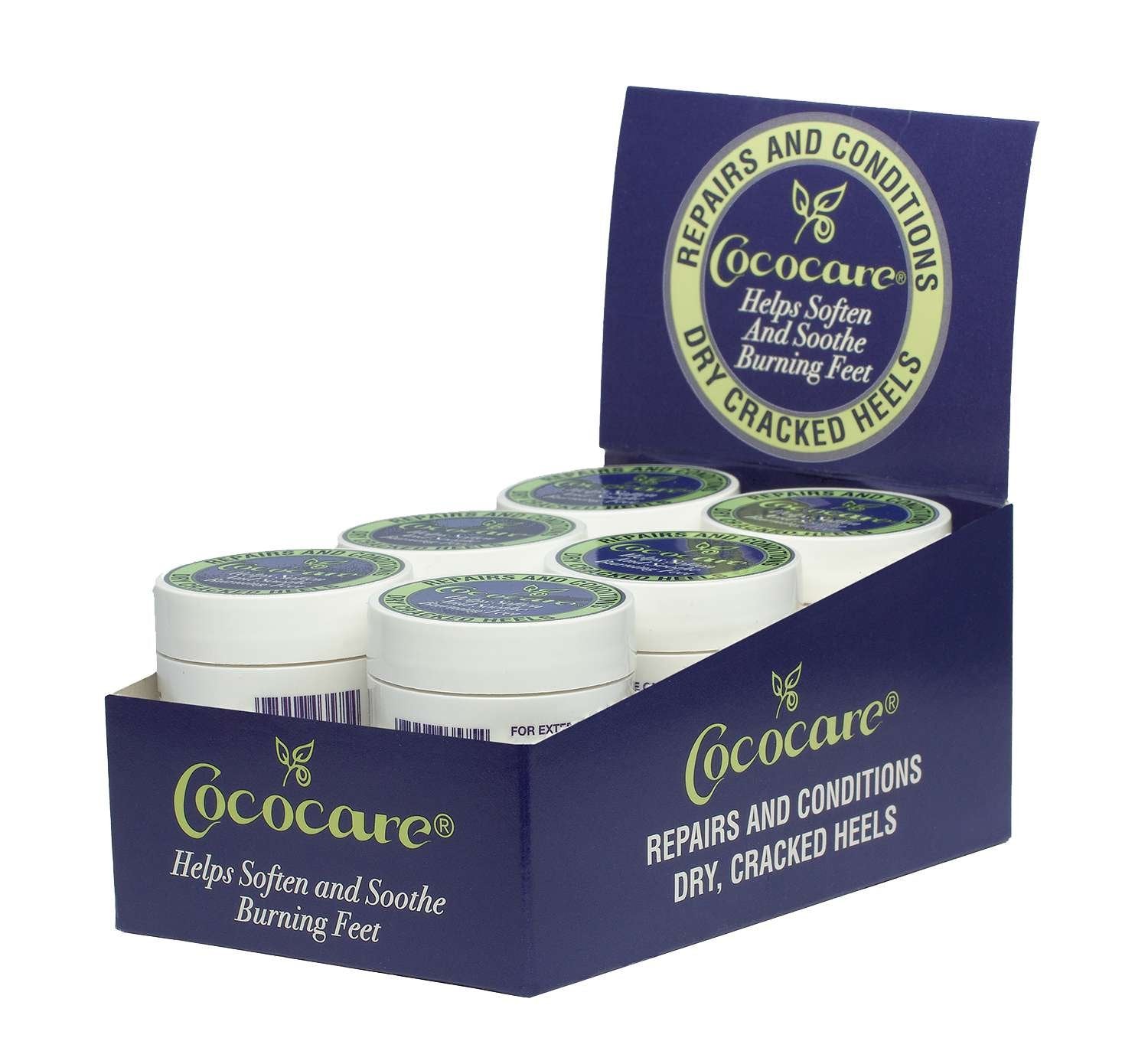 COCOCARE DRY CRACKED HEEL CREAM 0.5OZ