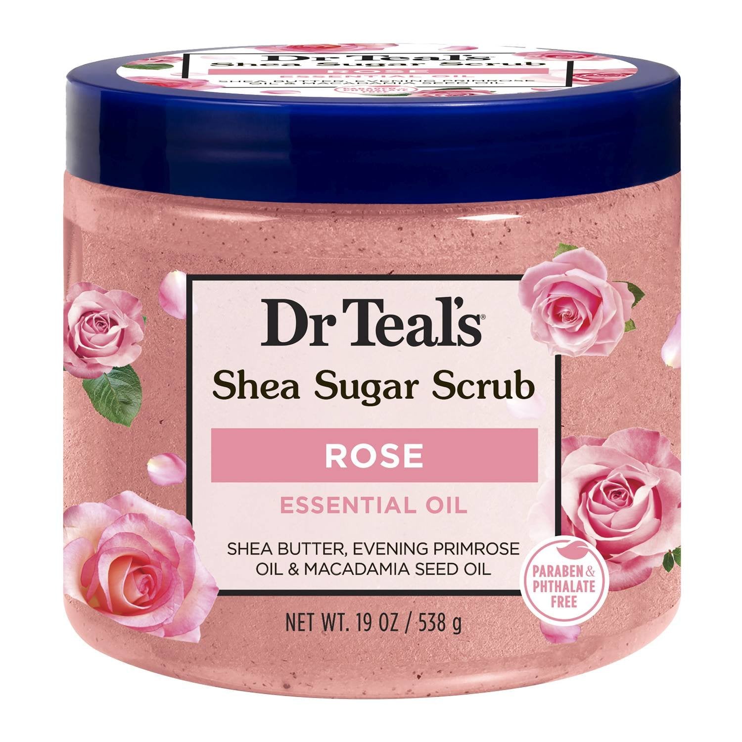 DR TEAL SCRUB ROSE