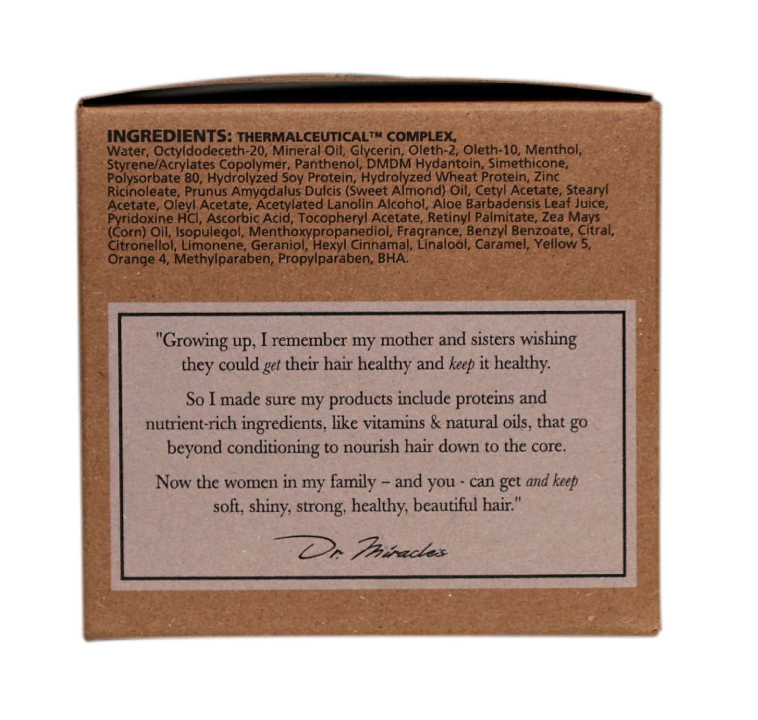 Ingredient List