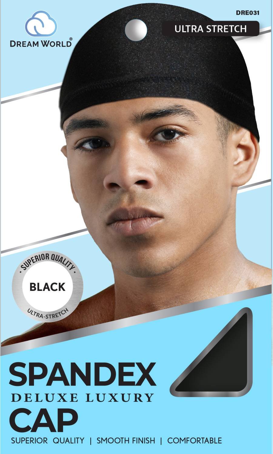 DREAM M-SPANDEX CAP BLACK