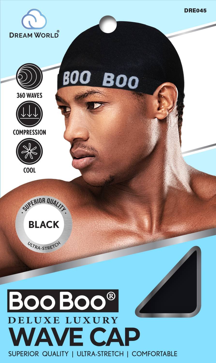 DREAM M-STOCKING CAP  BOO BOO BLACK