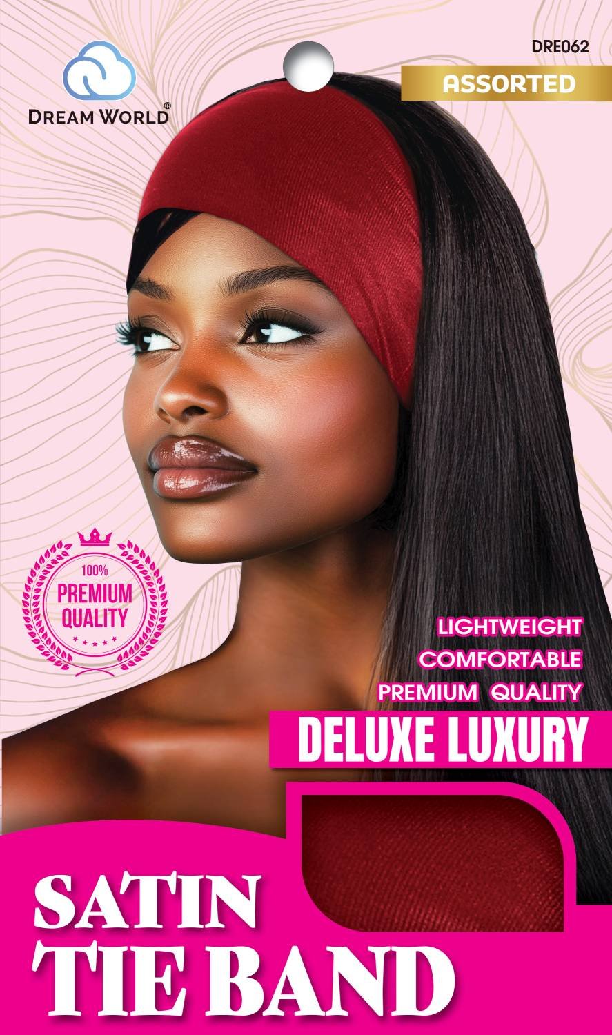 DREAM W-TIE BAND SATIN