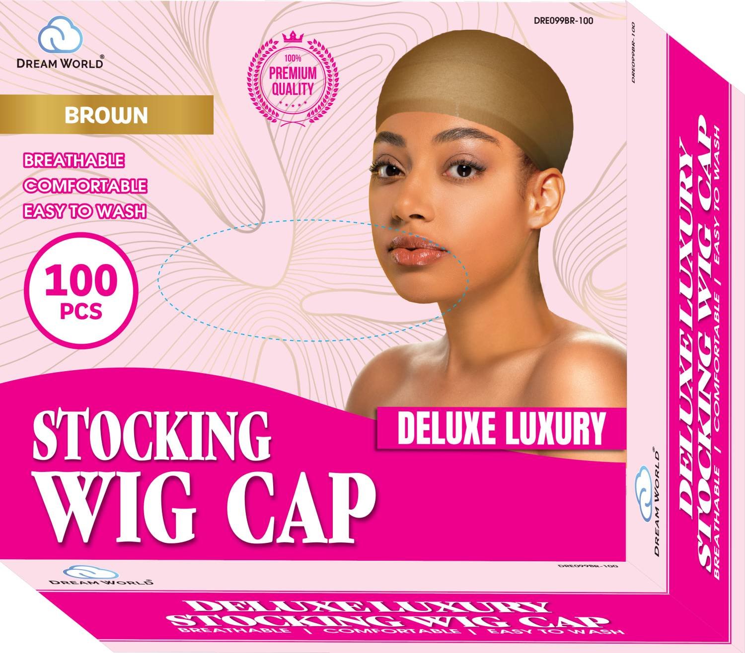 DREAM W-WIG CAP 100/BX [BULK]