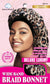 DREAM W-WIDE BAND BRAID BONNET XL LEOPARD