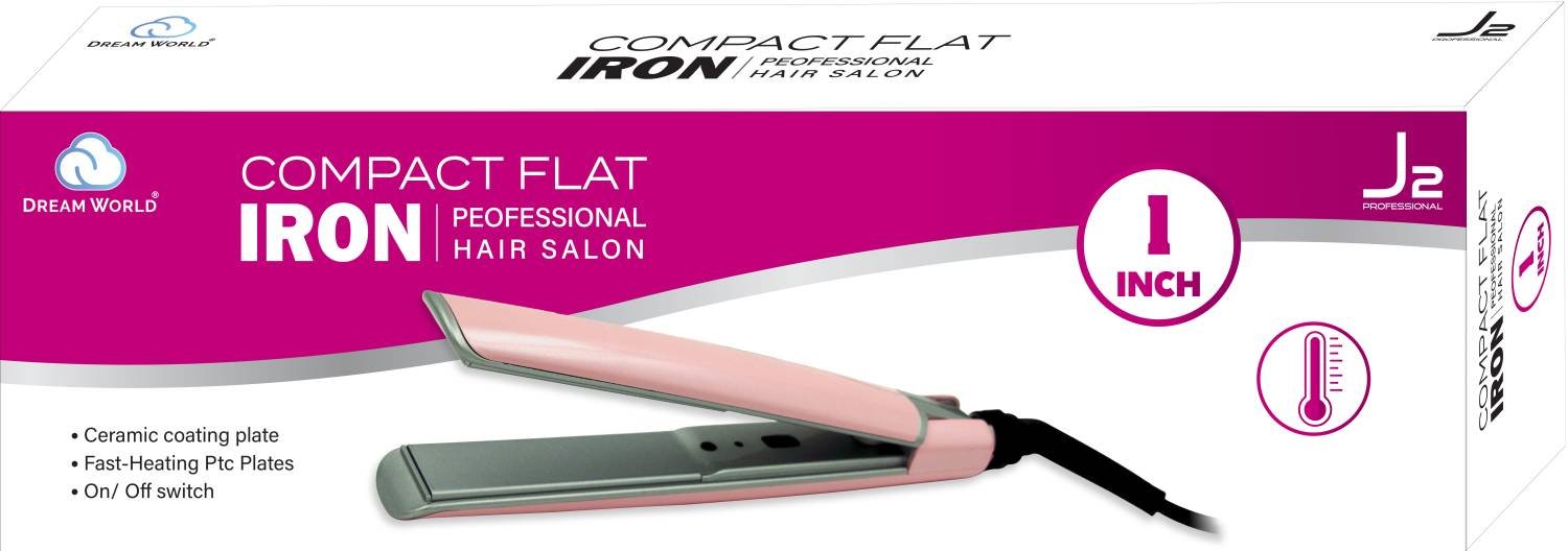 J2 H/T F/IRON COMPACT PINK