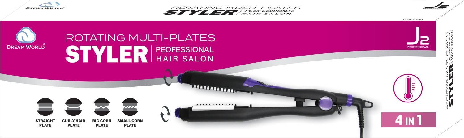 J2 H/T 4 IN 1 HAIR STYLER