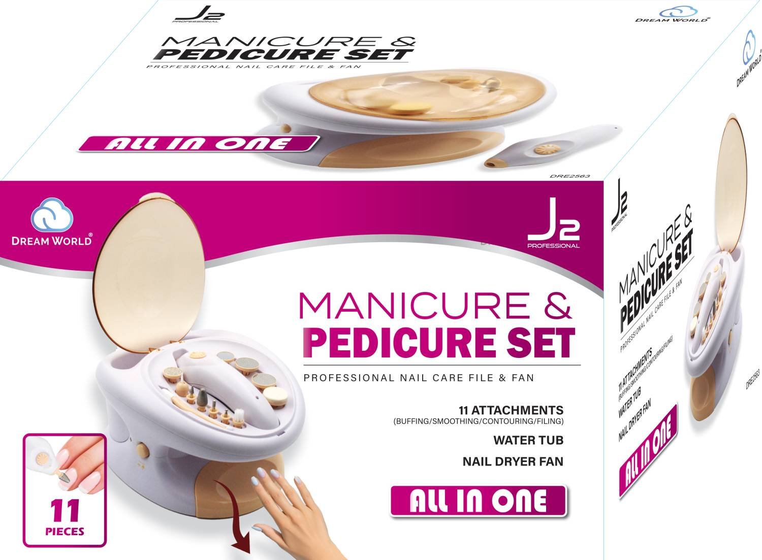 J2 MANICUREandPEDICURE TOOL SET