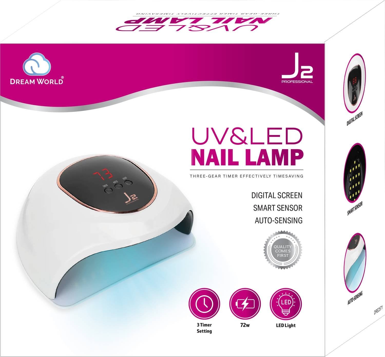 J2 H/T LAMP UV AND LED