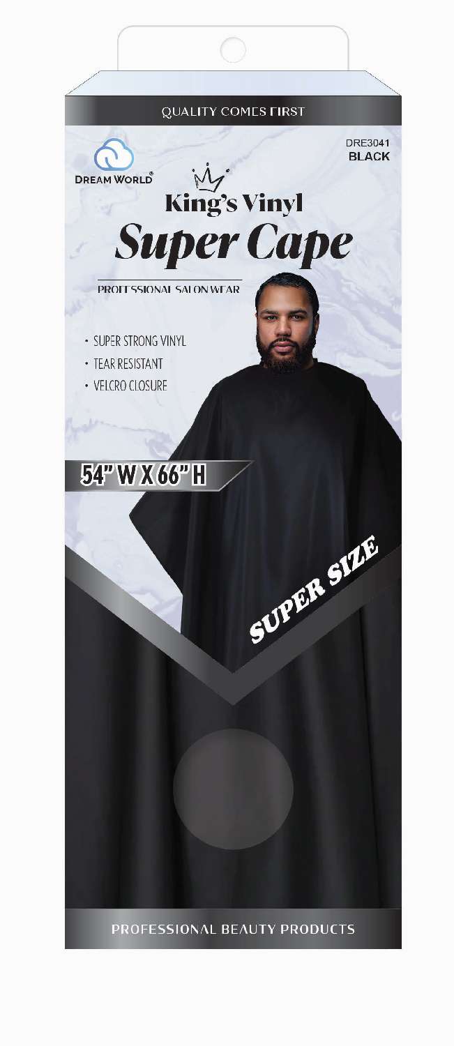 DREAM S/W-KING SUPER CAPE VINY BLACK