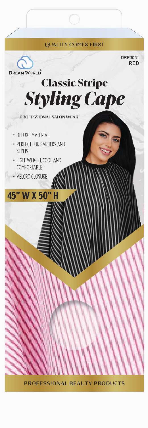 DREAM S/W-STYLING CAPE STRIPE RED