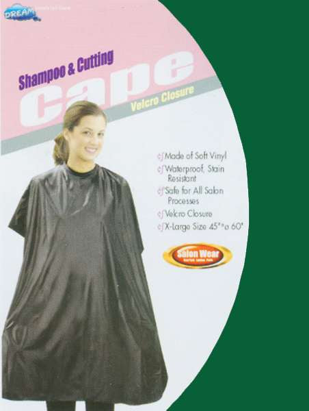 DREAM S/W-SHAMPOOandCUT CAPE H GREEN