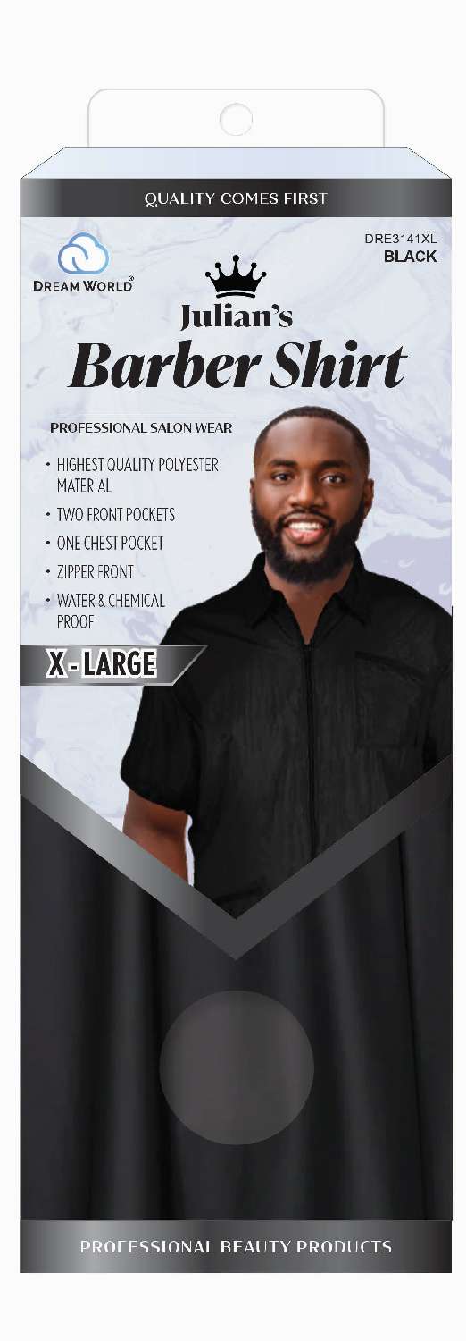 DREAM S/W-BARBER SHIRT BLACK X-LARGE