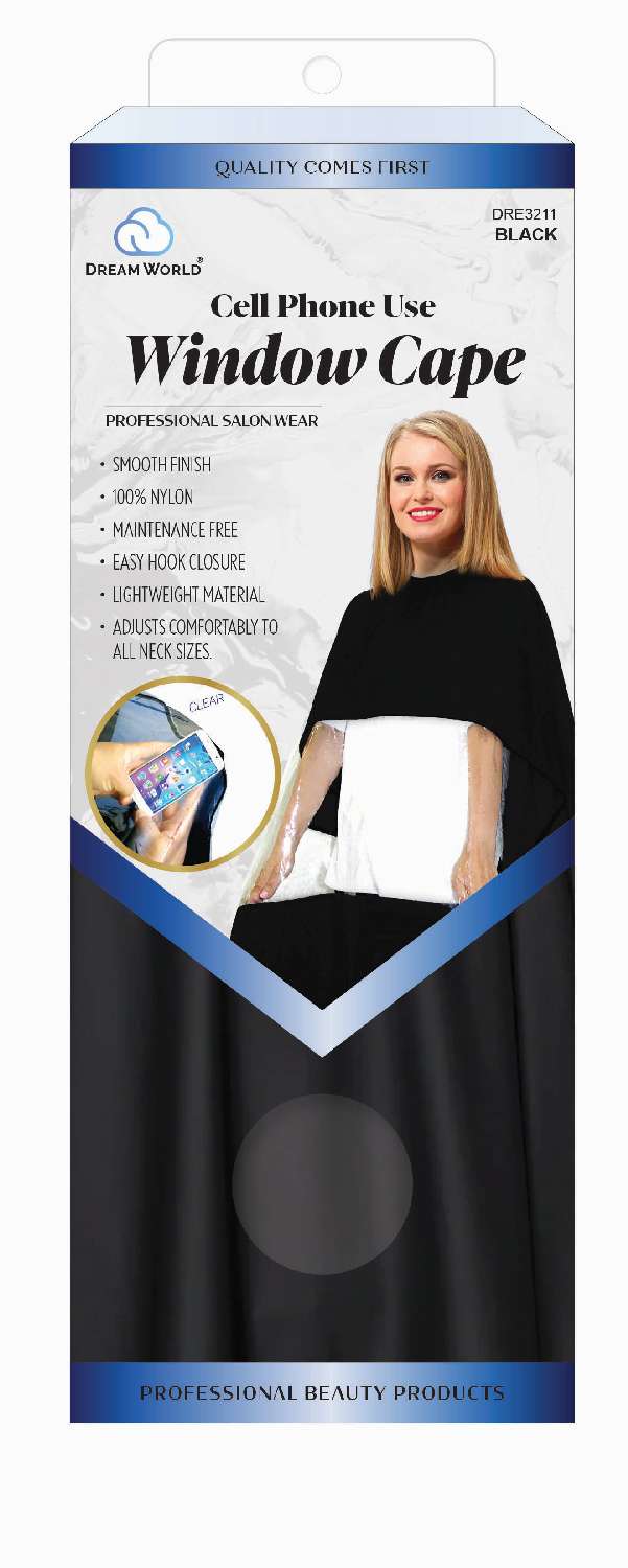DREAM S/W-CAPE WITH C/WINDOW BLACK