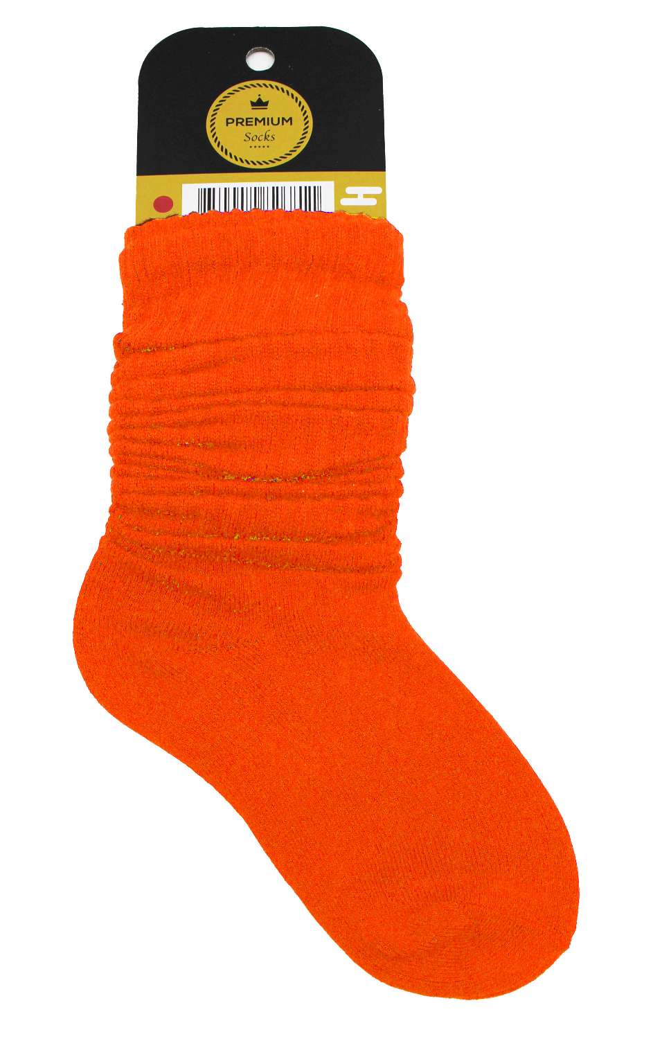 DREAM SLOUCH SOCKS NEON ORNG