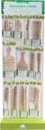 DREAM WOOD COMB DISPLAY SET 72 PS