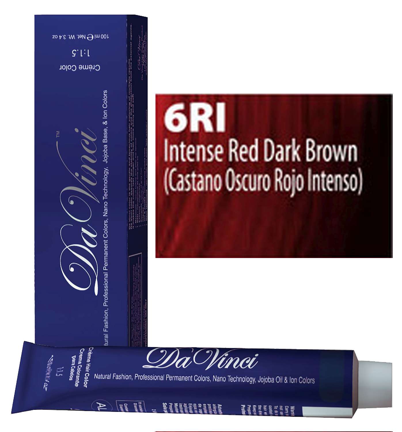 DAVINCI 6RI [INT RED DARK BRN]