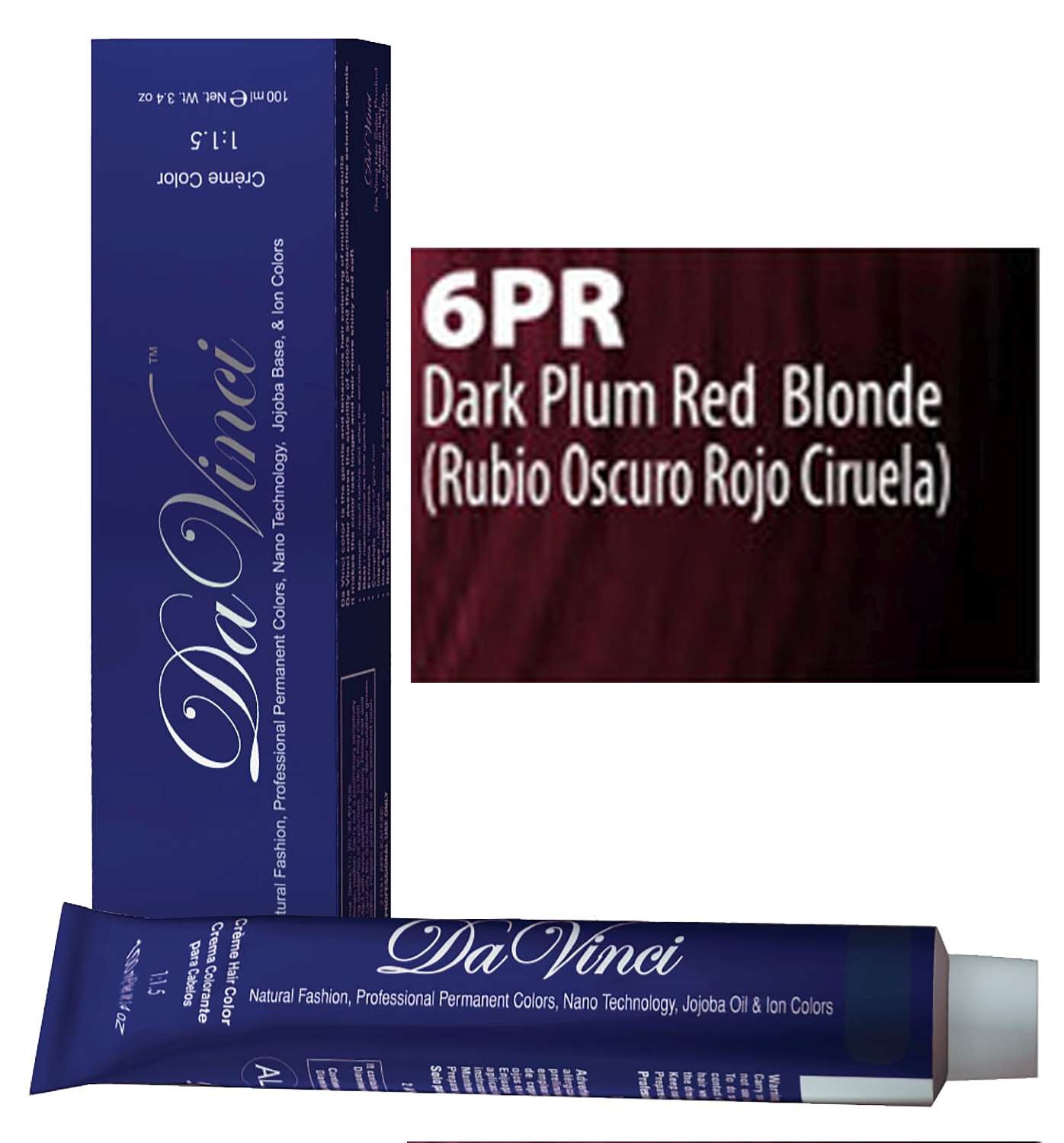 DAVINCI 6PR [D/PLUM RED BLOND]