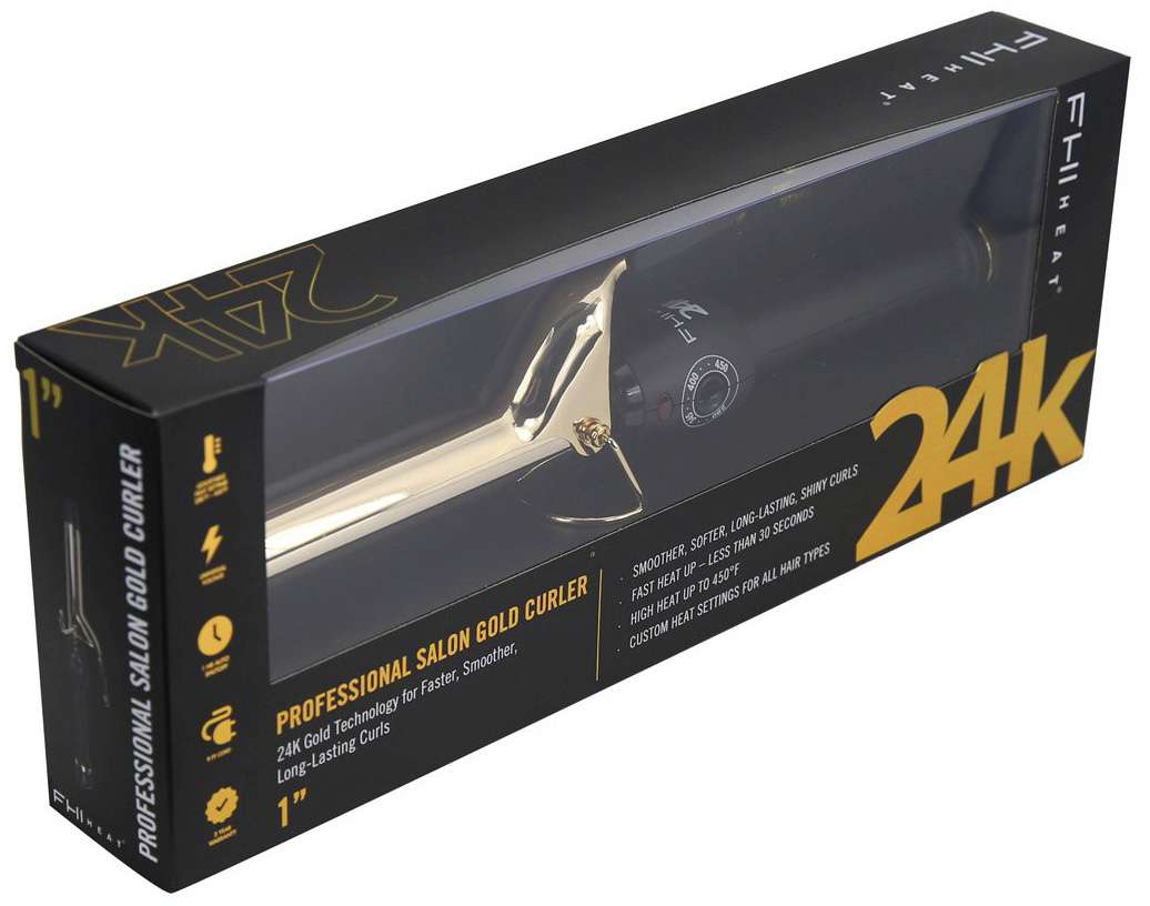 FHI 24K CURL IRON 1 IN