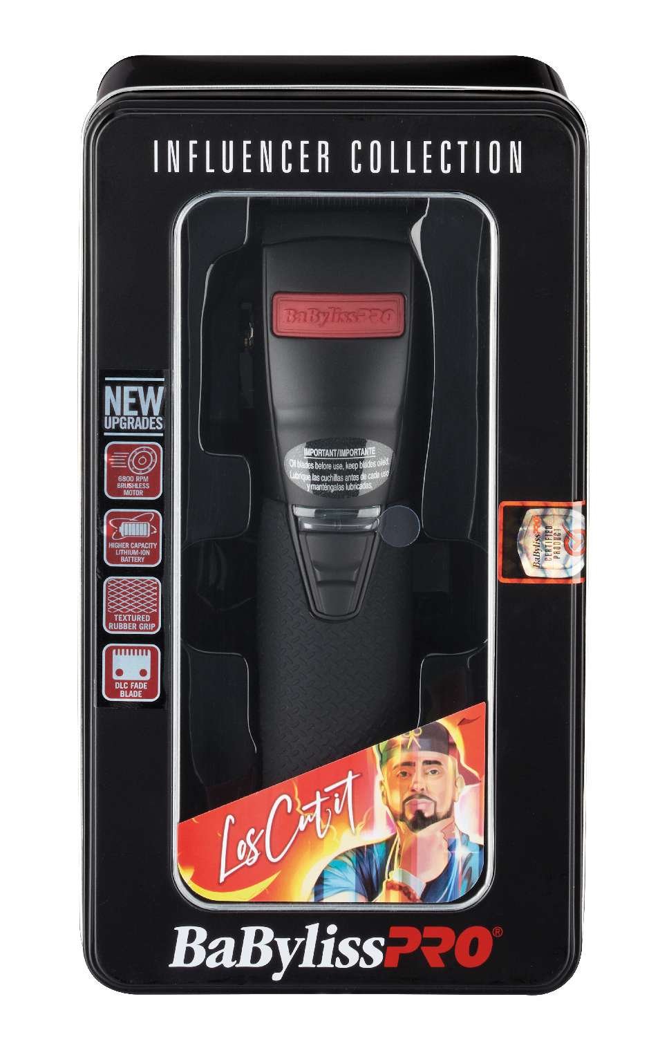 BABYLISS 4BARBER CLIPPER RED