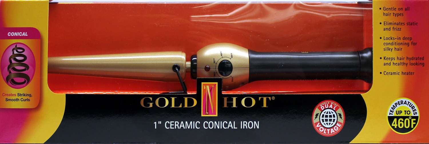 GOLD N HOT CORNICAL IRON #1