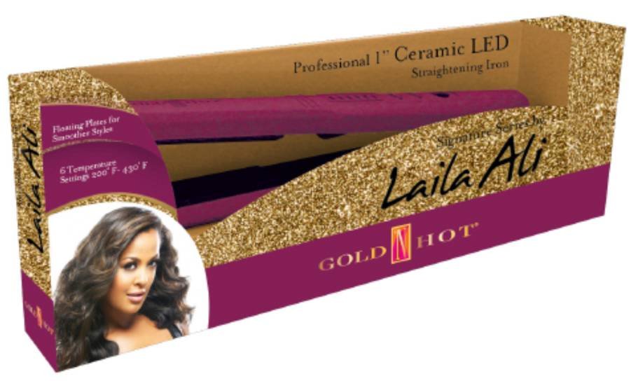 GOLD N HOT LAILA ALI FLAT IRON #1