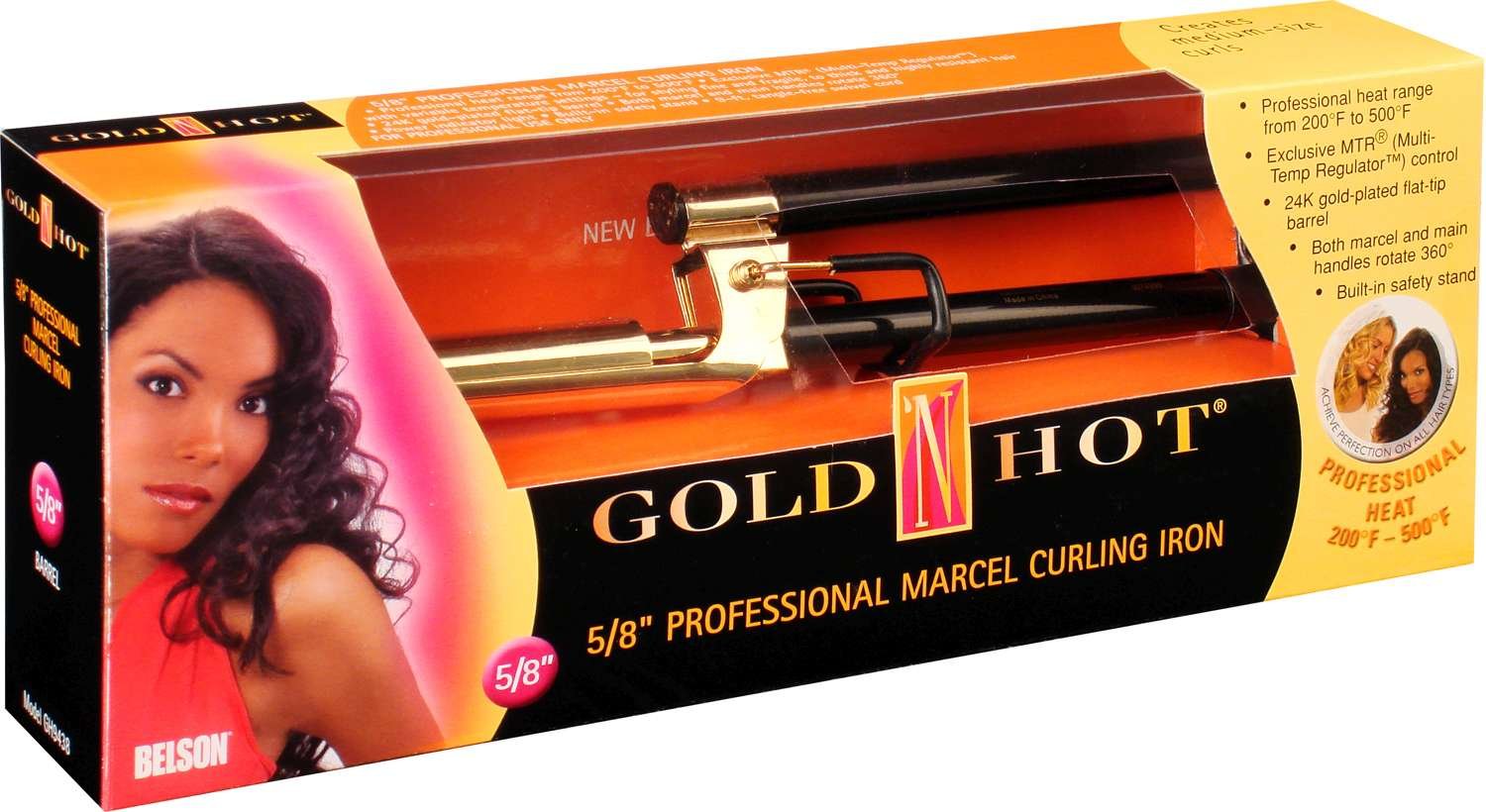 GOLD N HOT MARCEL IRON #5/8